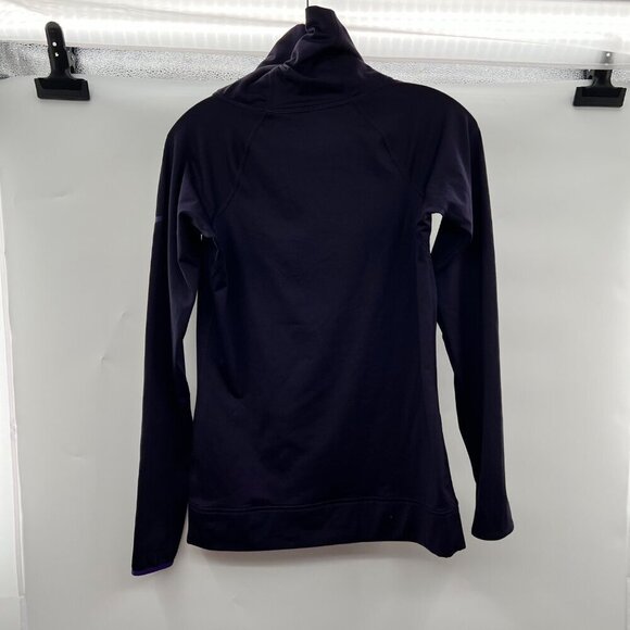 Nike Pro Women's Mock Neck Active Pullover Top Purple/Pink Size Small - Picture 7 of 9